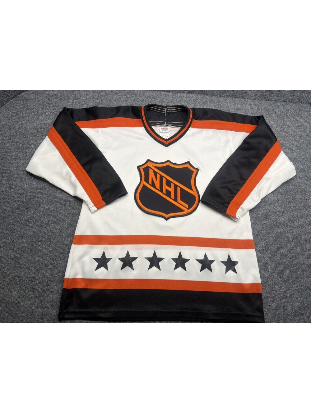 Vintage CCM NHL All Star Game Jersey Blank Sport Maska Size M - Rare